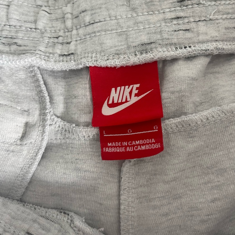 Nike shorts sweatpant like material